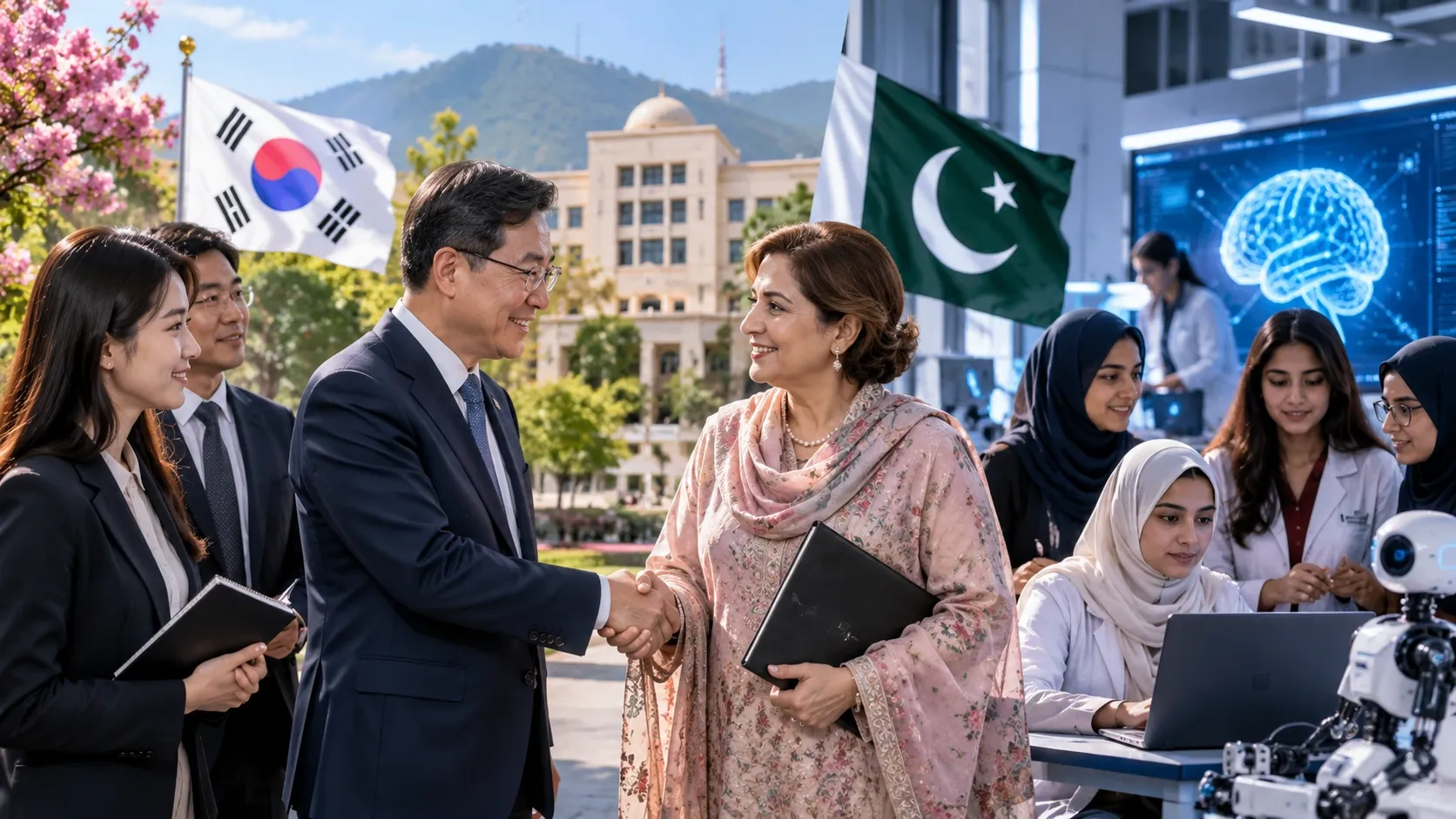 Korea Eyes Mass AI Training for Pakistani Women as Talks Begin